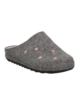 HAFLINGER CIABATTA IN FELTRO DI LANA FRANZL UOMO/DONNA ANTRACITE