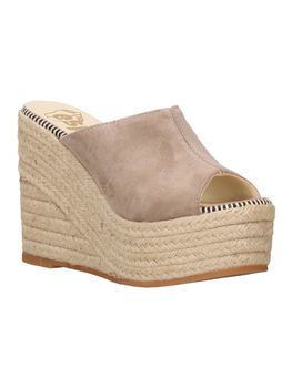 Ciabatta Espadrilles FLASH VELOUR da donna sughero.