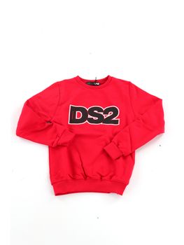 Felpa Dropseason2 FW25K080 da bambino rossa.