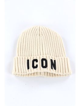 Cappello Icon INB015 unisex adulti bianco.
