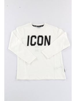 T-shirt Icon IBKL001536 da uomo panna.