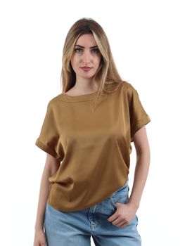 Blusa Emme Marella EMMRAMO da donna fango.