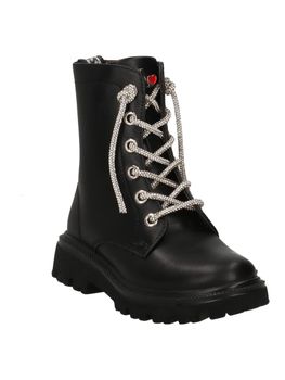 Stivaletto Asso AG-17540 da bambina nero.