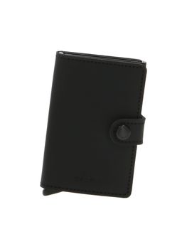 Portacarte Secrid unisex nero.