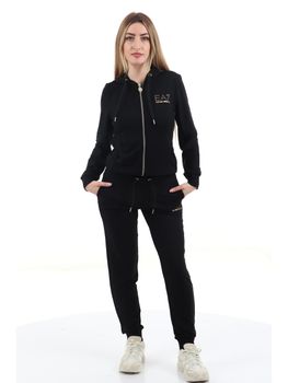 Tuta EA7 8NTV51 TJ9RZ da donna nera.