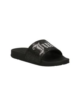 Ciabatta Juicy Couture PEJDN2228WMA da donna nera.