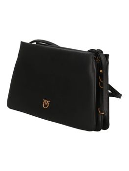 Tracolla Pinko 105161 A0QO da donna nera+oro.
