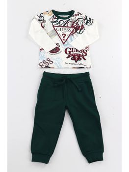 Set Guess N6YG02 K4077 da bambino verde.