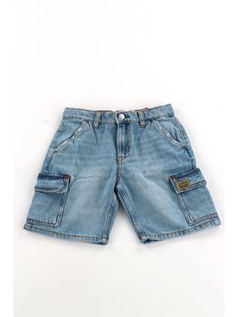 Bermuda Levi's 8EM377 da bambino denim.