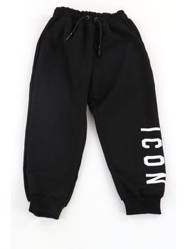 Pantalone Icon IBSP001073 da bambino nero.