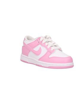 Sneakers Nike DUNK LOW IU7765 unisex bambini white+pink.