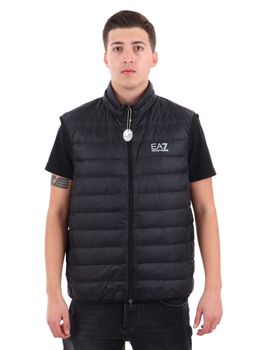 Smanicato EA7 8NPQ06 PNGPZ da uomo nero.