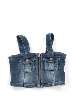 Top Liu Jo GA4124D4680 da bambina denim.