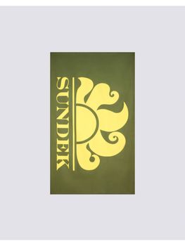 Telo mare Sundek AM398ATMI100 unisex adulti verde.