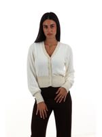 cardigan yes zee m092 is00 da donna avorio.