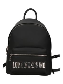 Zaino Love Moschino JC4185PP1PKD0 da donna nero+argento.