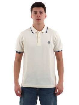 Polo Fred Perry M3600P 94B da uomo ecru.
