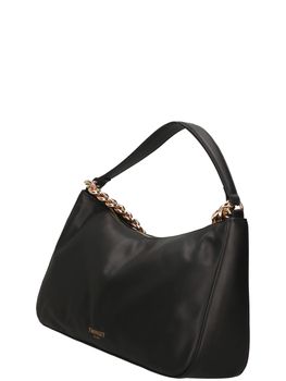 Borsa A Tracolla Donna In Ecopelle – Media Con Tante Tasche – Nero Elegante E Pratico