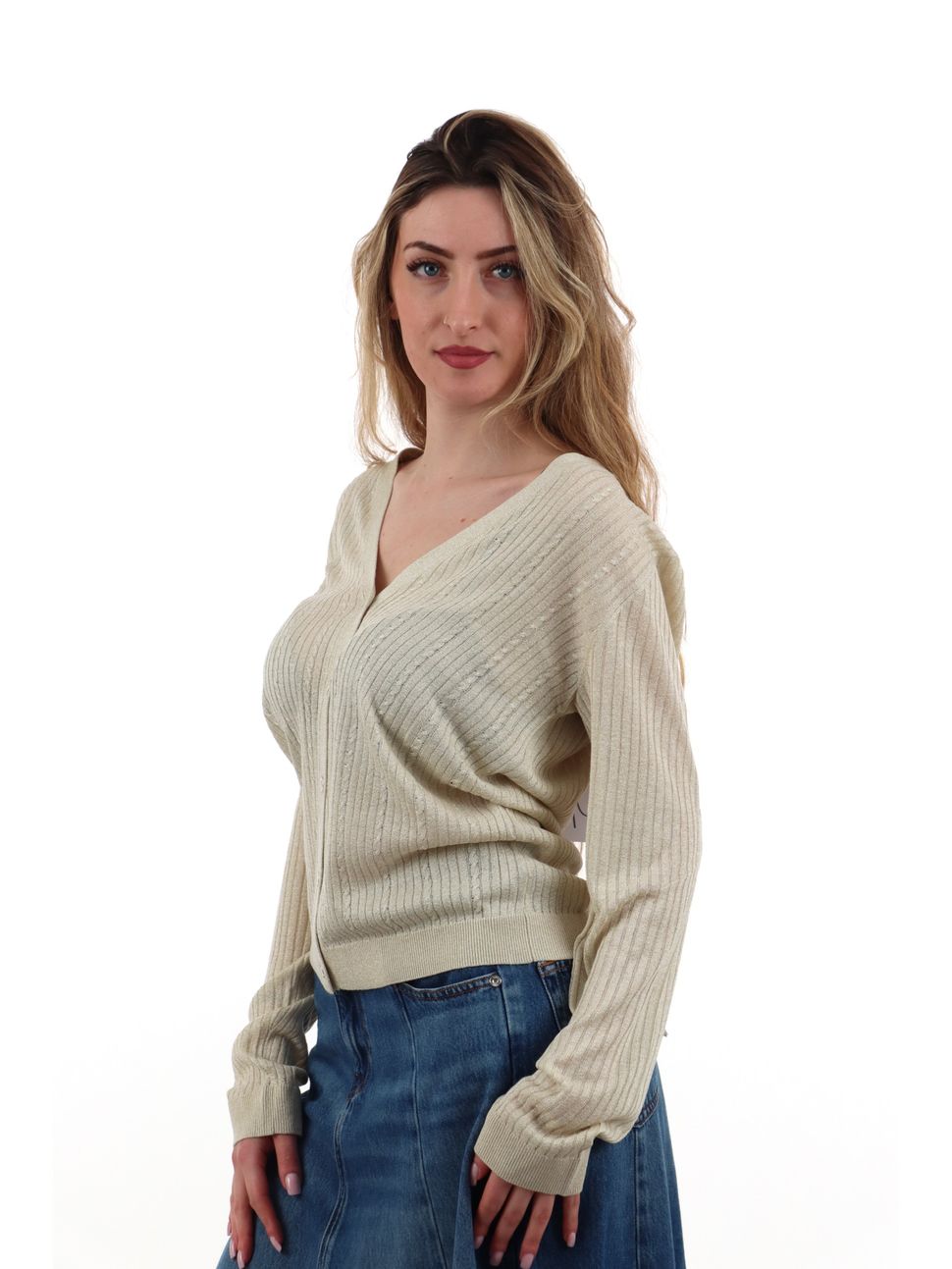 cardigan-liu-jo-wa6291ms46j-da-donna-gold