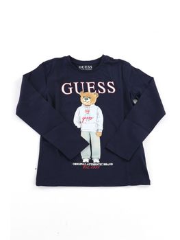 T-shirt Guess L6YI20 K3752 da bambino blue.