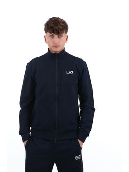 Felpa EA7 8NPM31 PJVRZ da uomo blu.