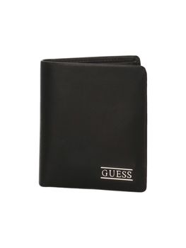 Portafoglio Guess SMNEBR LEA22 NEW BOSTON da uomo nero.