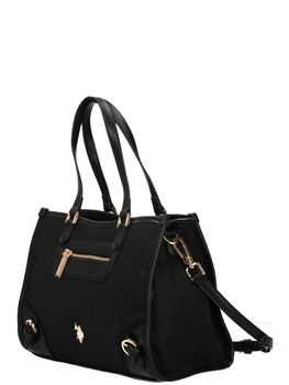 Borsa U.S Polo ASSN BEUHU9078WZC da donna nera.