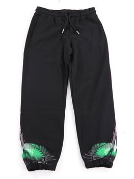 Pantalone County Of Milan F6CMJBFP032 da bambino nero.