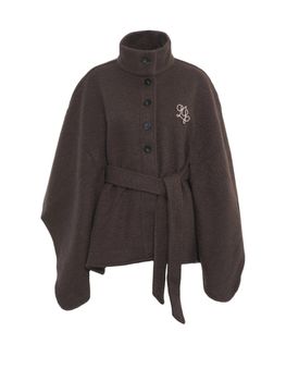 Poncho Liu Jo 2F6043T2742 da donna testa di moro.