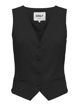 Gilet Only 15336753 da donna nero