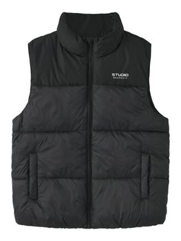Gilet Name.it 13256944 da bambino nero.