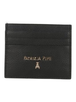 Portacarte Patrizia Pepe CQ7001 L001 unisex adulti nero.