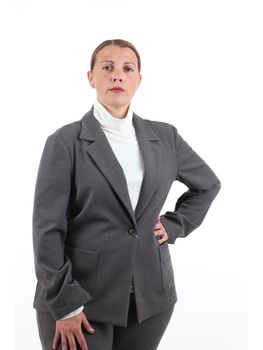 Giacca Lizalù F646YBFEVA da donna grigia.