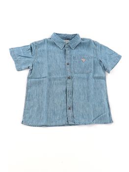 Camicia Guess L6GH06 WN370 da bambino indigo.