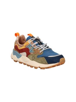 Sneakers Flower Mountain 1C91 YAMANO da uomo blu+verde.