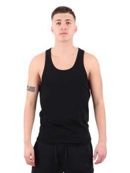 Canotta Dsquared2 D9D09503 da uomo nera.