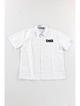 Camicia Dropseason2 SS26K55 da bambino bianca.