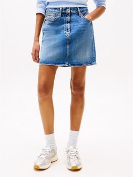 Gonna Tommy Jeans DW0DW20136 da donna denim