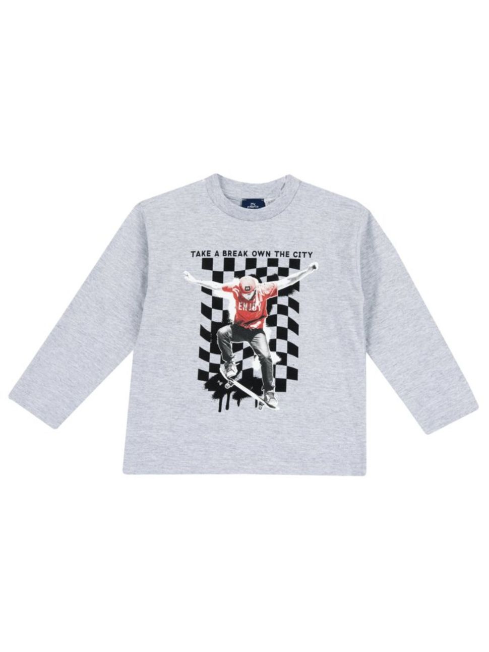 Chicco T-Shirt Maniche Lunghe Per Bambino | Maglietta In Cotone Morbido Con Aperture Laterali Per Comfort Ottimale - 2