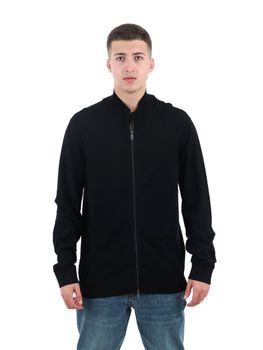 Felpa Armani Exchange XM001279 AF10454 da uomo nera.