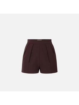 Shorts Elisabetta Franchi SH01062E2 da donna cacao.