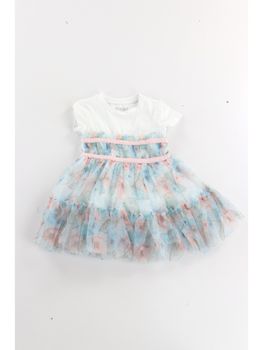 Vestito Guess J6RK17 K6YW0 da bambina fantasia.