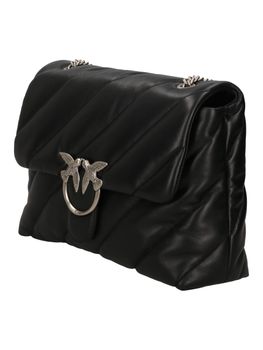 Borsa Pinko 100037 A0F2 da donna nera+silver.