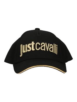 Cappello Just Cavalli 78QAZK30 ZG192 da donna nero+oro.
