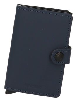 Portacarte Secrid MM MATTE unisex adulti blu notte.