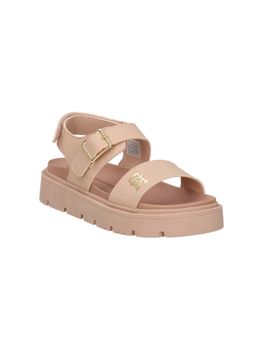 Sandalo Tommy Hilfiger T3A2-33785 da bambina nude.