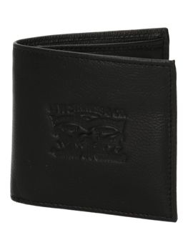 Portafoglio Levi's 77173 da uomo nero.