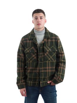 Cappotto Yos 4752725 da uomo bosco.