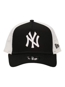 Cappello New Era 12745566 unisex bambini bianco e nero.