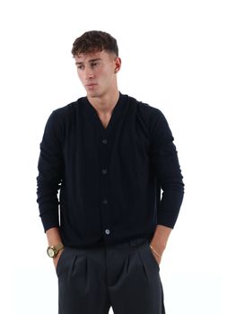 Cardigan Armani Exchange XM003568 AF28778 da uomo navy.